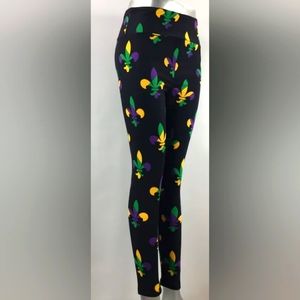 Mardi Gras Leggings